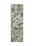 Hug Rug Green Eden Leaves runner 220x75cm (British brand)