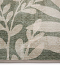 Hug Rug Green Eden Leaves runner 220x75cm (British brand)