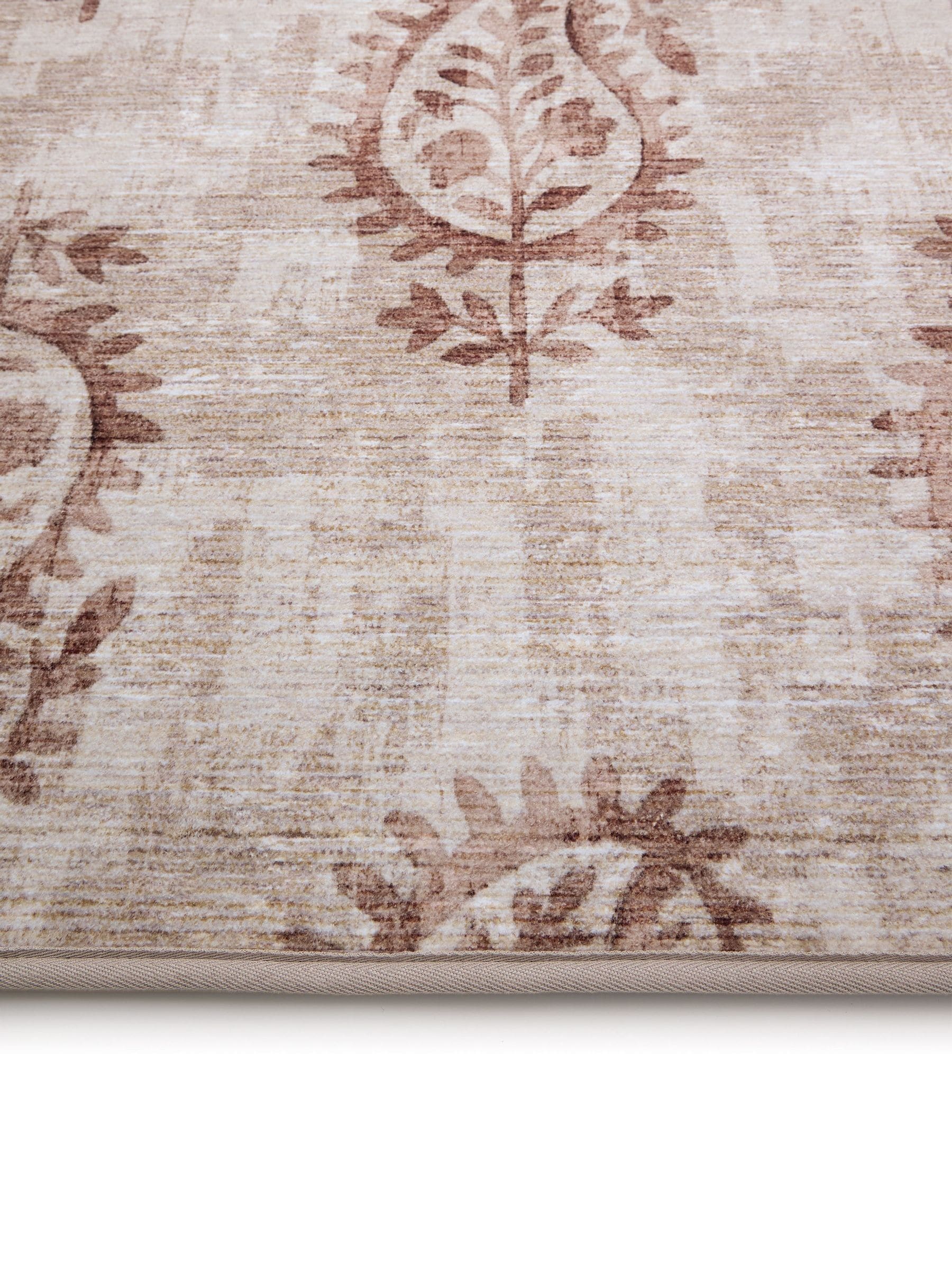 Hug Rug runner rug Rust Woodblock Paisley 75x220 cm, UK version