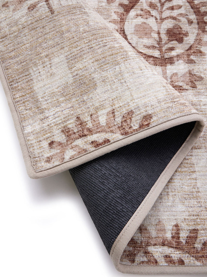 Hug Rug runner rug Rust Woodblock Paisley 75x220 cm, UK version