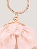 Monsoon pink sequin bow bangle bag, UK version