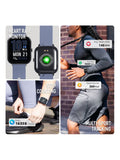 Reflex Active Nexus smartwatch denim grey strap, imported from the UK