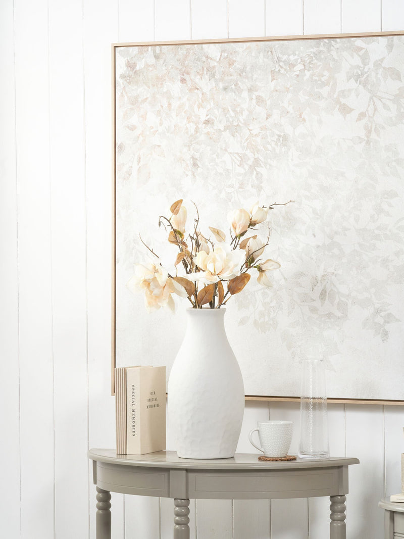 Pacific Eirene textured stoneware vase (British brand)
