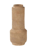 Pacific brown concrete stoneware vase 37cm (British brand)