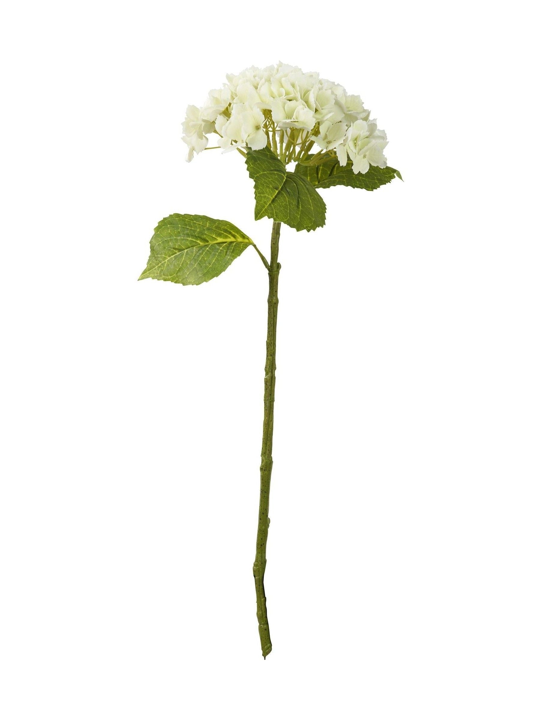 Pacific white faux hydrangea pack of 3 (British brand)