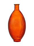 Pacific orange glass vase 59cm - British product