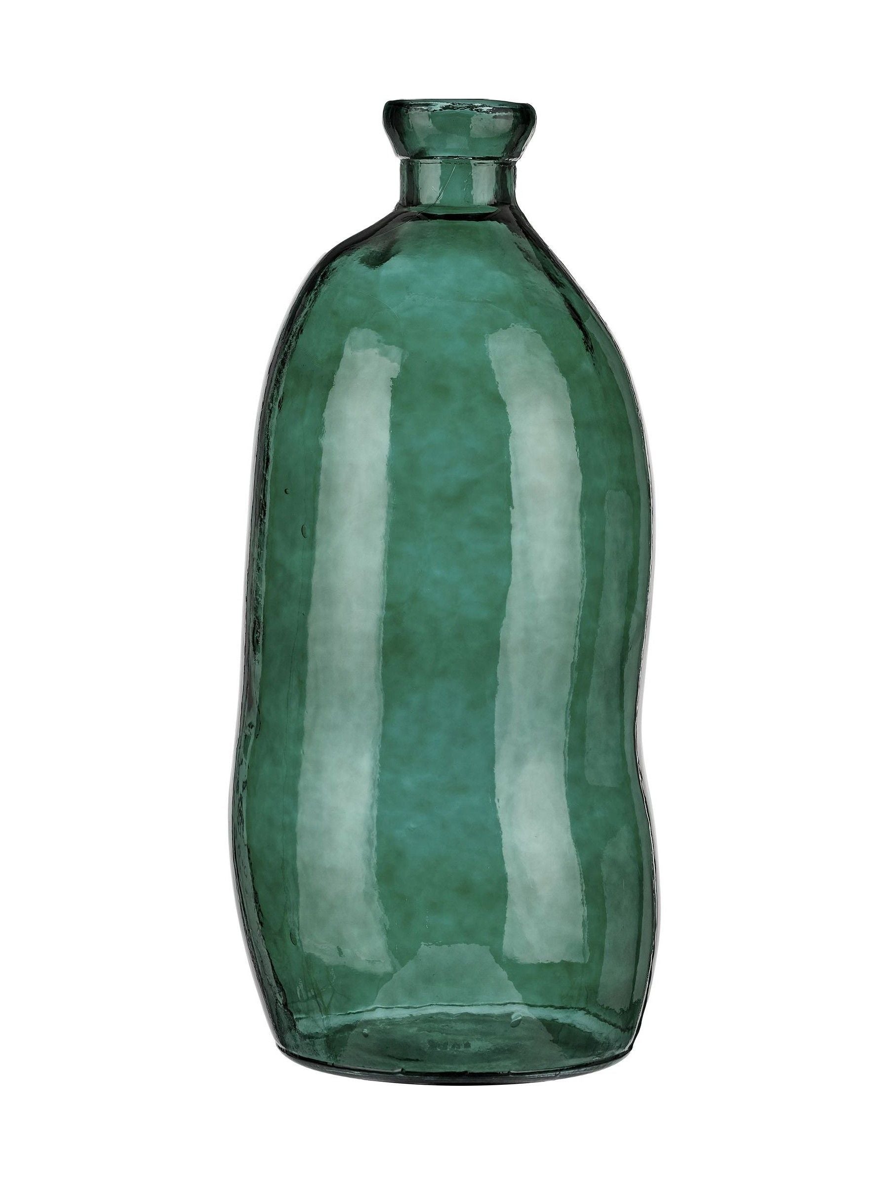 Pacific Green sea green glass tall vase 73cm - British product