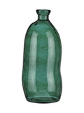 Pacific Green sea green glass tall vase 73cm - British product