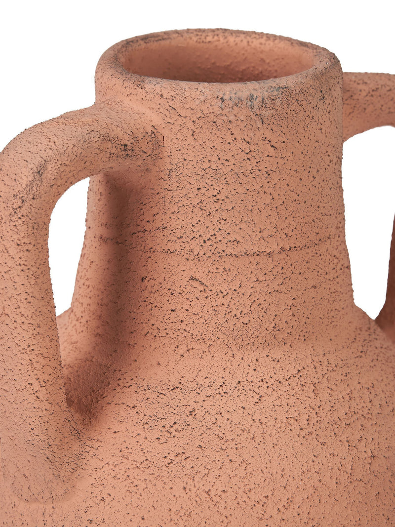 Pacific textured decorative vase with handles 35cm, imported from the UK