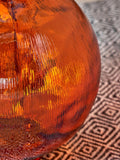 Pacific orange round glass vase 42cm, UK version