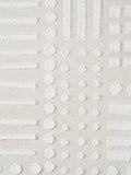 Pacific abstract linen canvas wall art white design 120x90cm, UK version