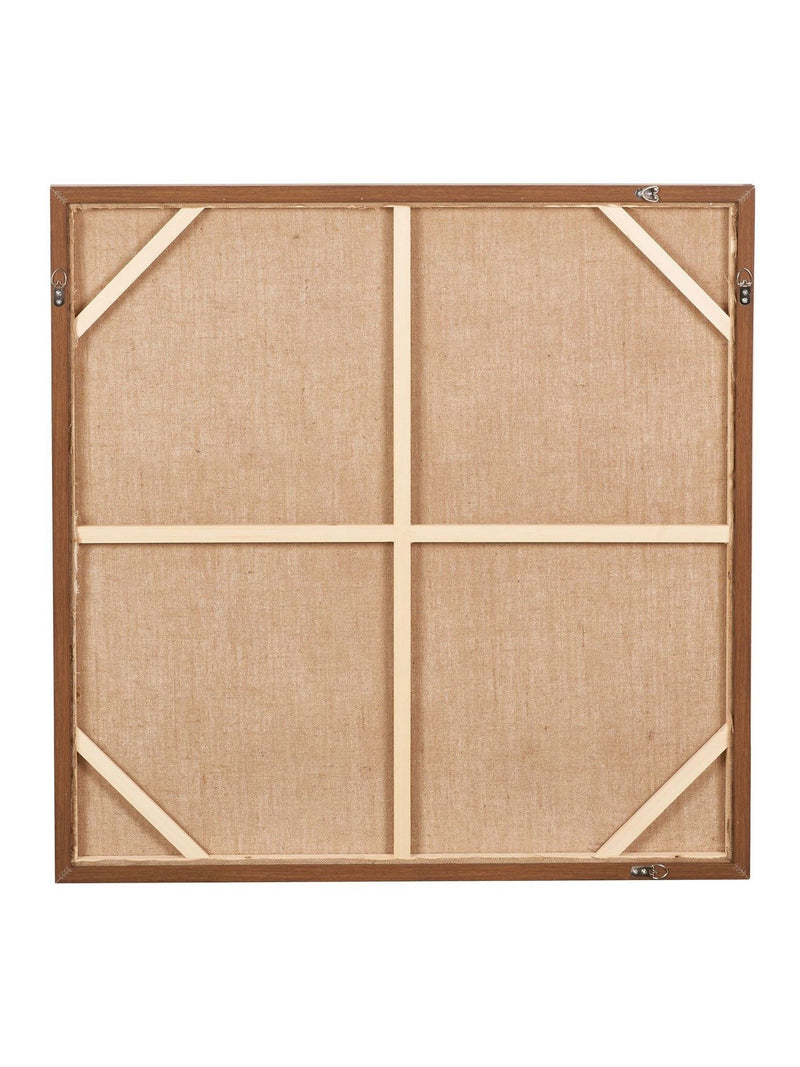 Pacific Green hessian canvas wall art 100cm (British brand)