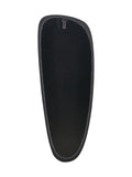 Pacific teardrop wall mirror black wood veneer 90cm, imported from the UK