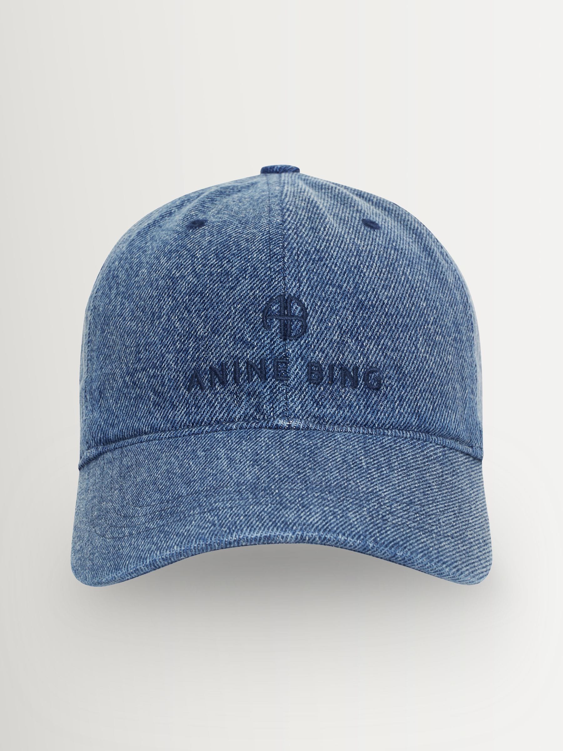 ANINE BING blue baseball cap (British brand)