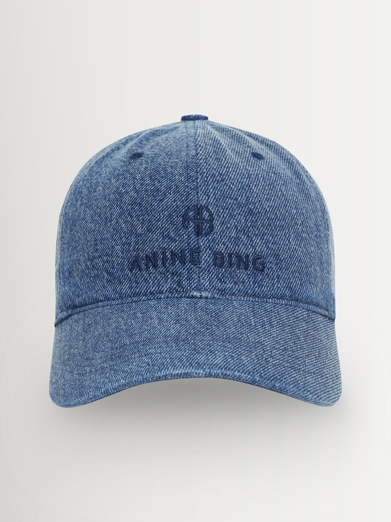 ANINE BING blue baseball cap (British brand)