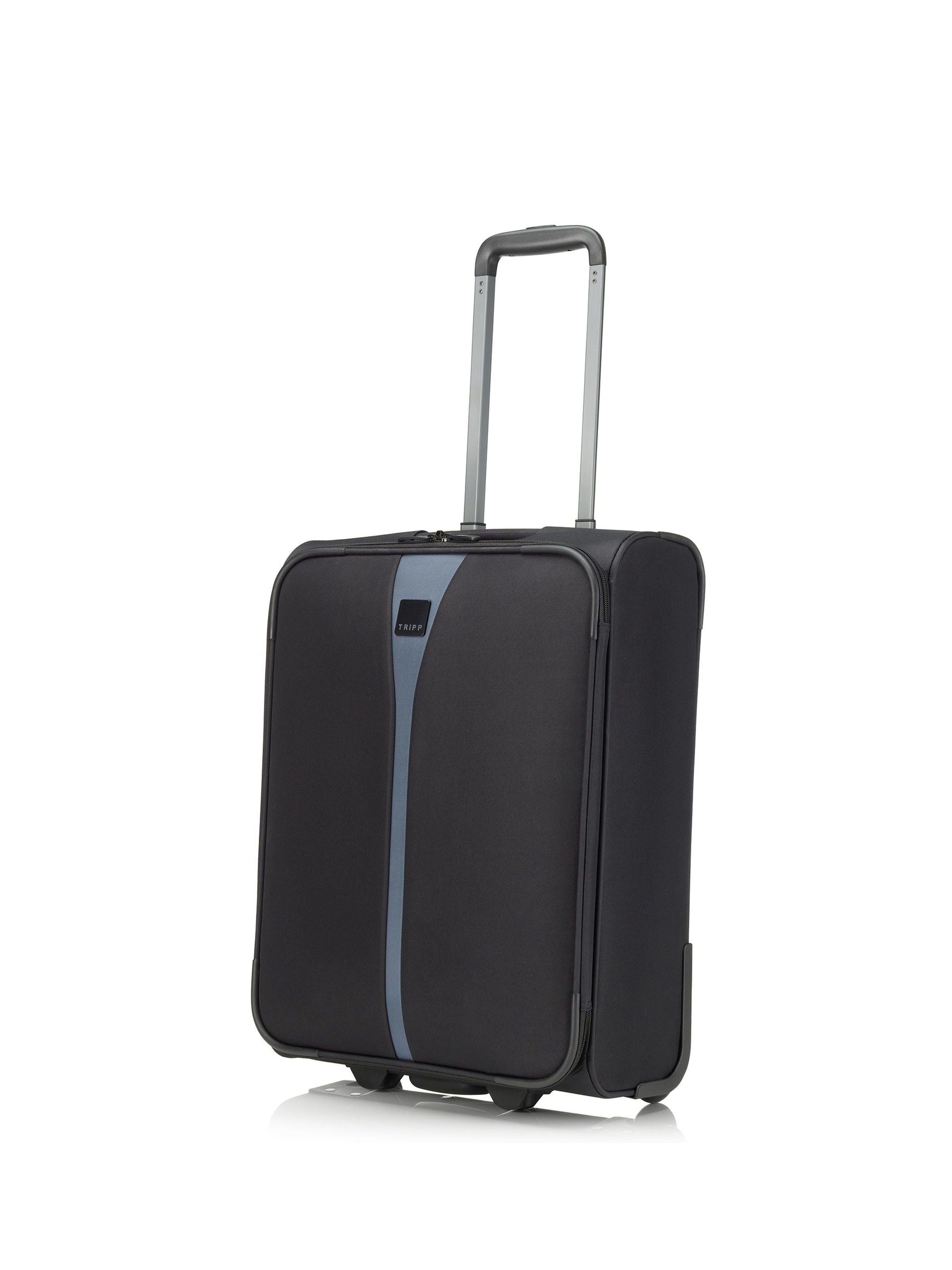 Tripp Black Superlite 2 wheel cabin suitcase (British brand)