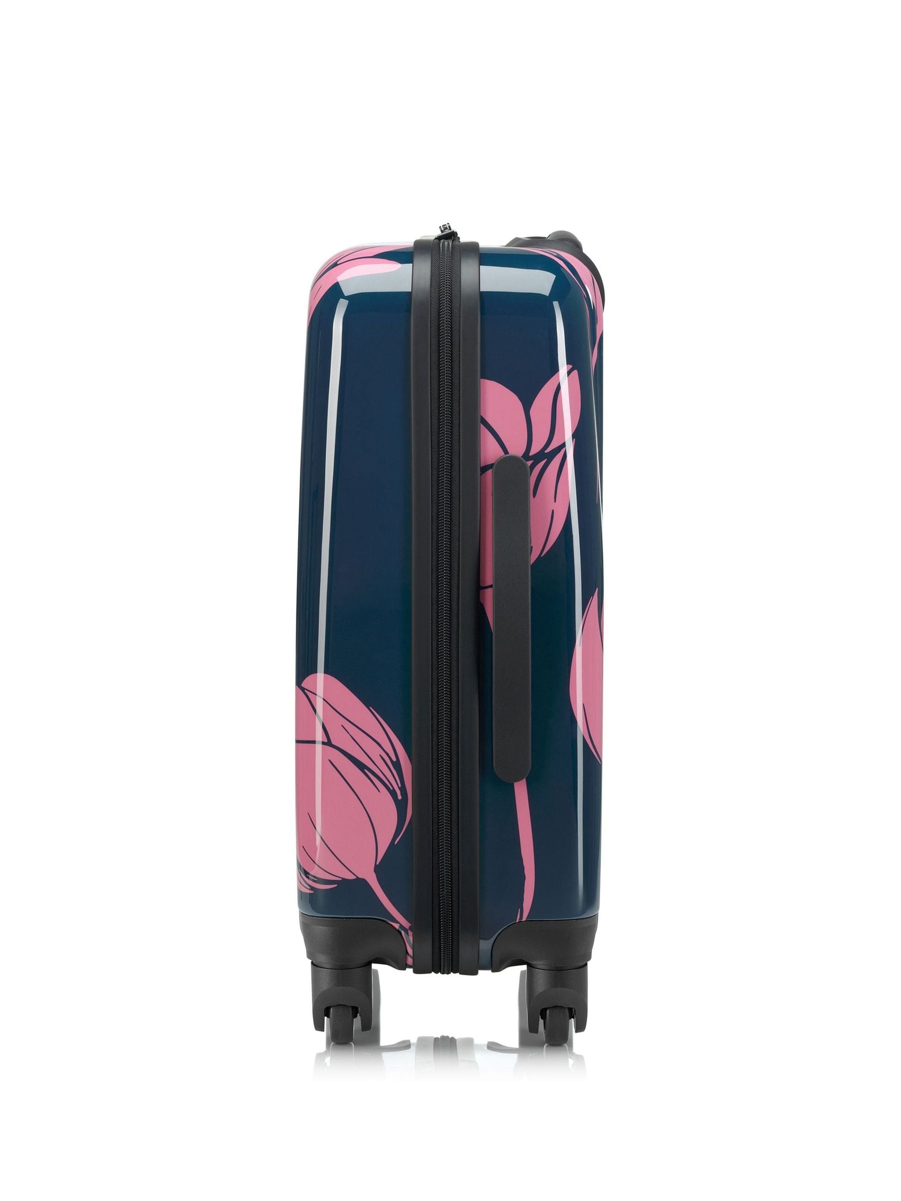 Tripp Blue Tulip Print Cabin Suitcase - British product
