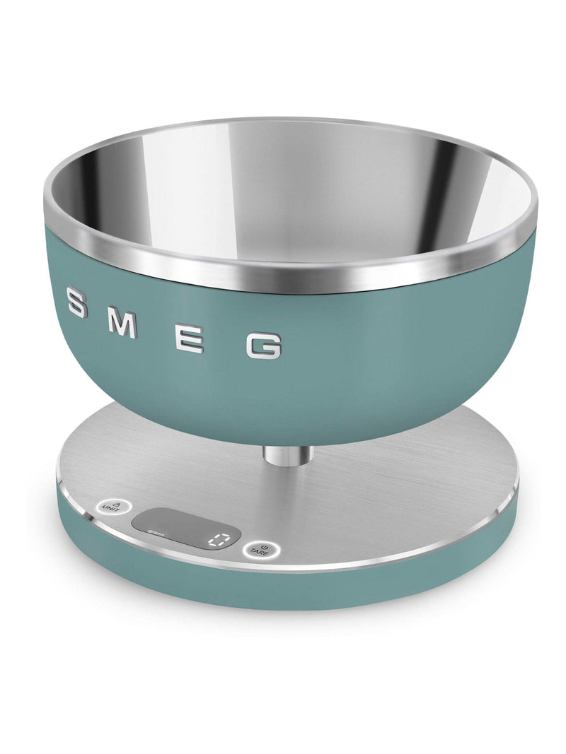 Smeg digital kitchen scale with removable bowl, UK version