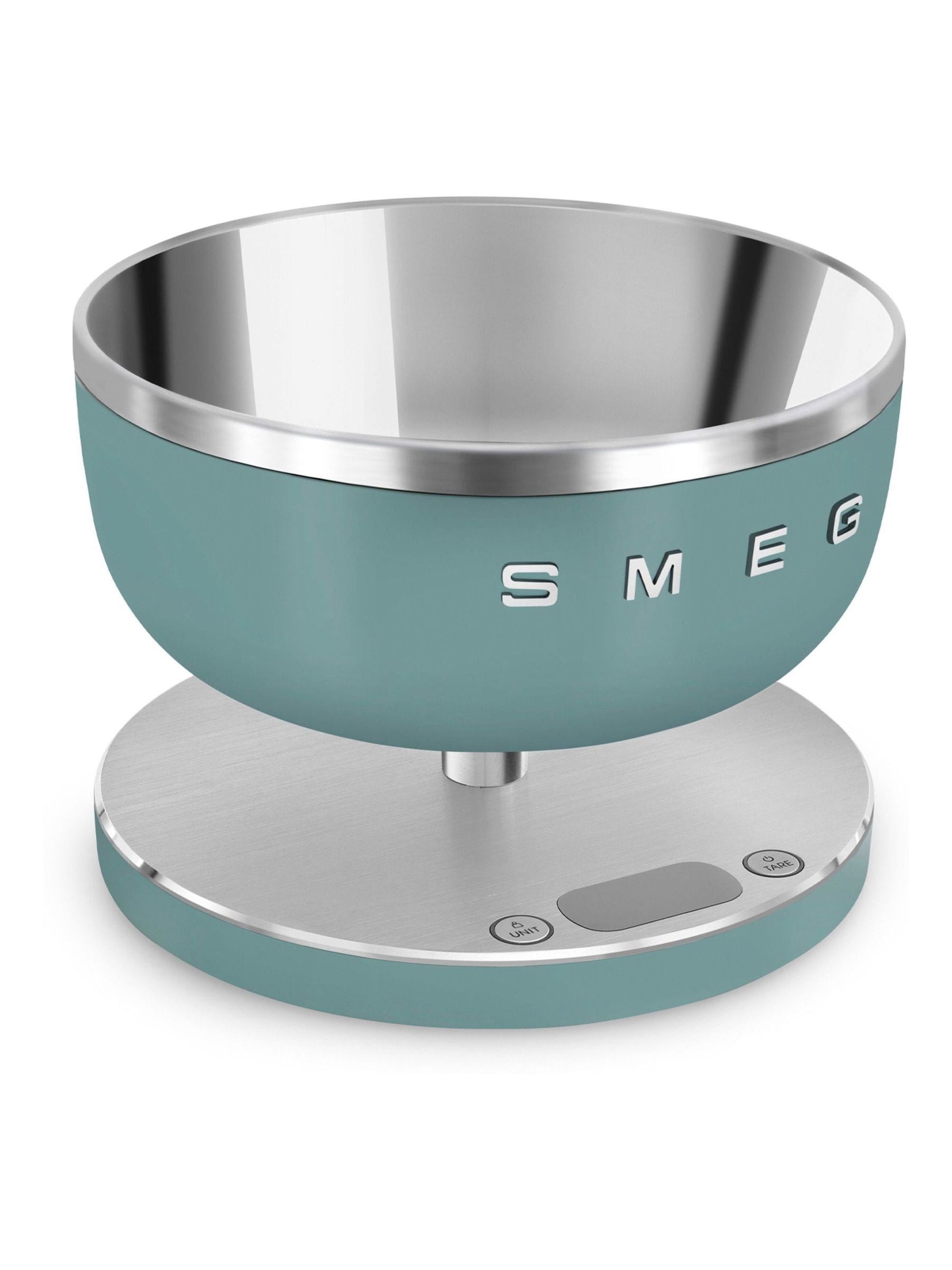 Smeg digital kitchen scale with removable bowl, UK version