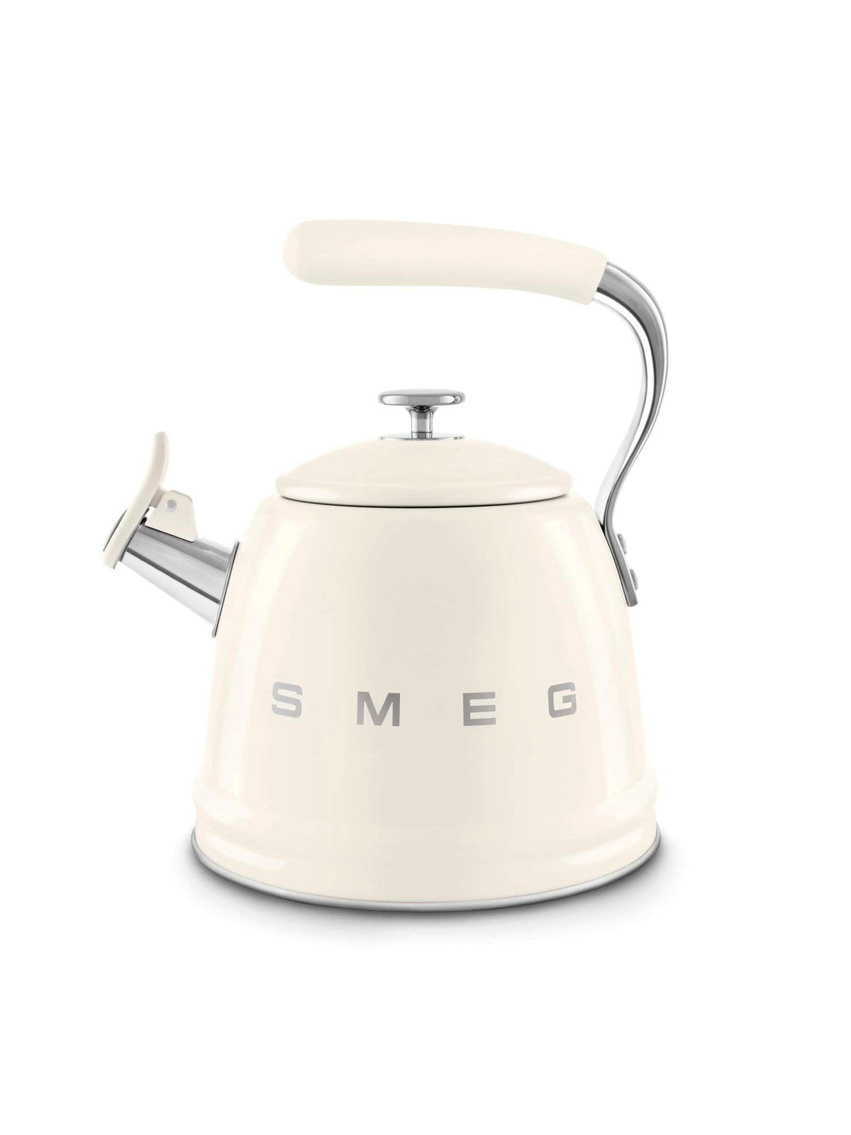 Smeg Cream 50's Style Whistling Kettle 2.3L (British brand)
