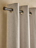 Natural Linen Look Blackout/Thermal Eyelet Curtains