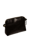Conkca Black Odalis leather cross-body bag (British brand)
