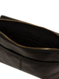 Conkca Black Odalis leather cross-body bag (British brand)