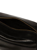 Conkca Black Dahlia leather cross-body bag, imported from the UK