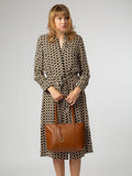 Conkca brown leather Ausha tote bag (British brand)