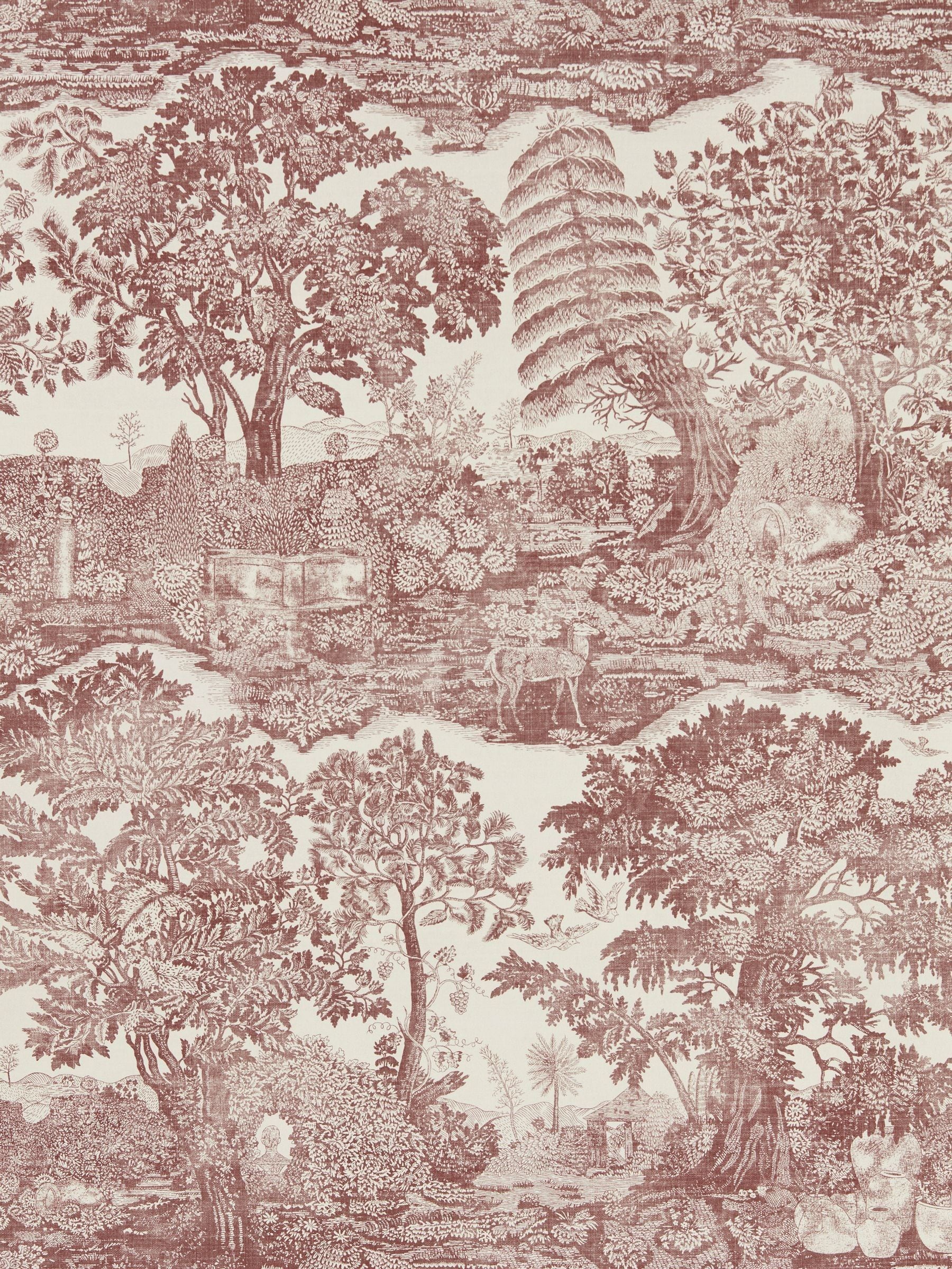 Sanderson Madder Rose Highgrove Toile Wallpaper 10m