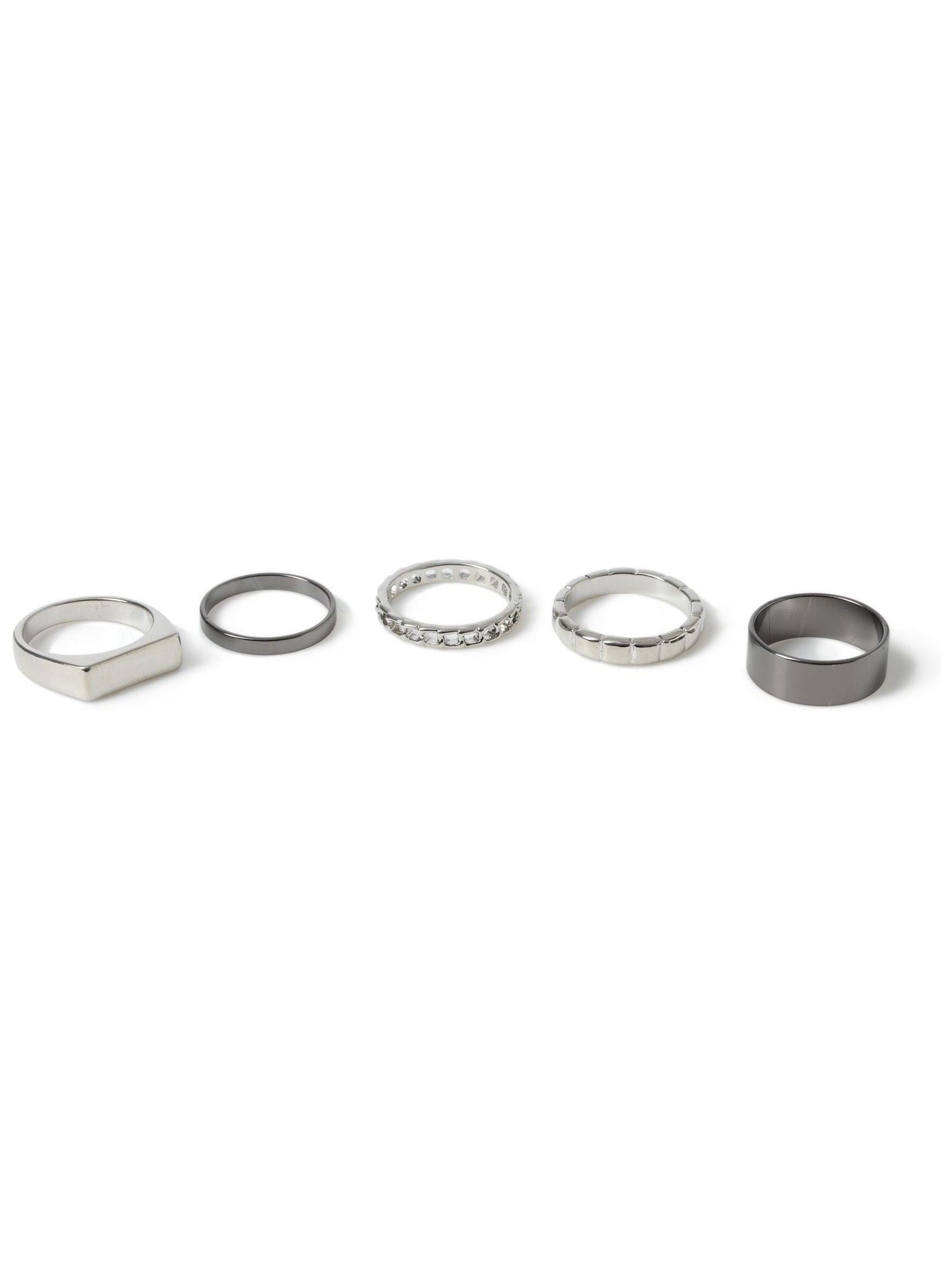 Black multipack ring made of 100% zinc, imported from the UK