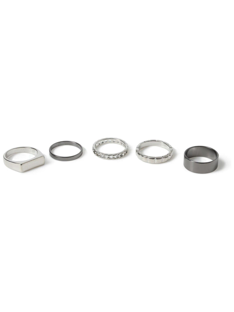 Black multipack ring made of 100% zinc, imported from the UK