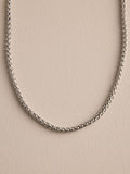 DCK silver tone stainless steel chain, imported from the UK
