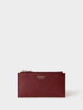 Osprey London The Core Small Brown Leather Card Pouch