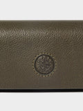 Osprey London green leather glasses case The Compass - British product