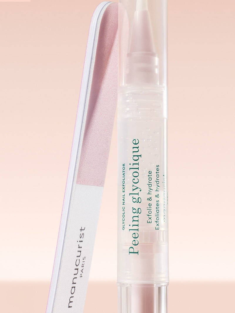 Manucurist Glossy Booster Duo nail care kit - British product
