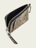 AllSaints White Remy Snake Wallet
