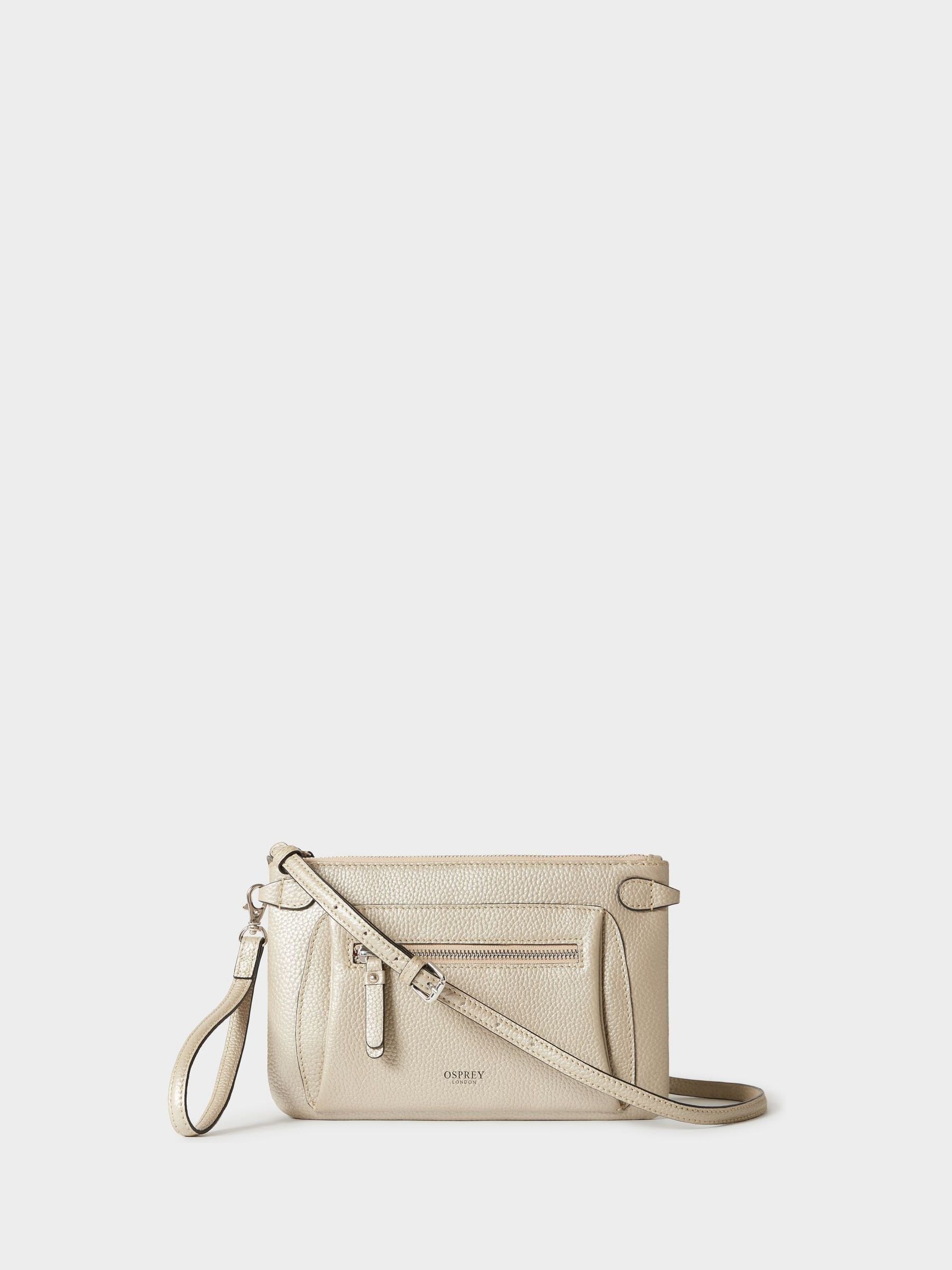 Osprey London Red The Ruby Leather Cross-Body Bag