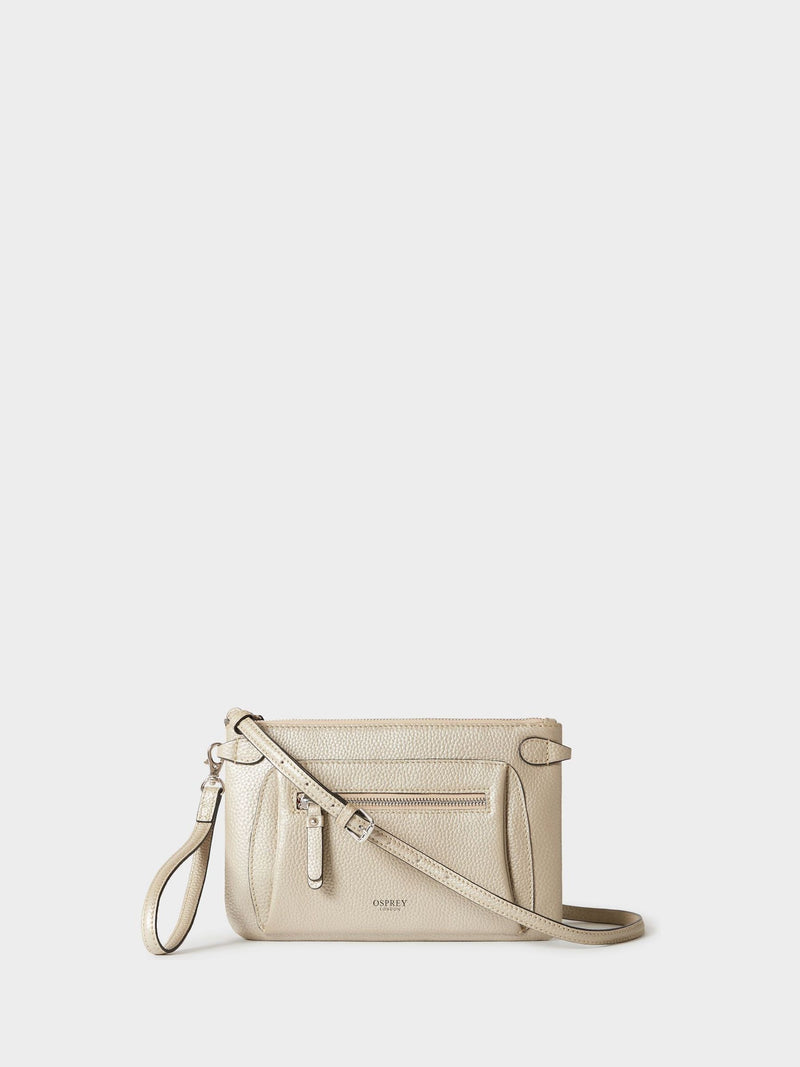 Osprey London Red The Ruby Leather Cross-Body Bag