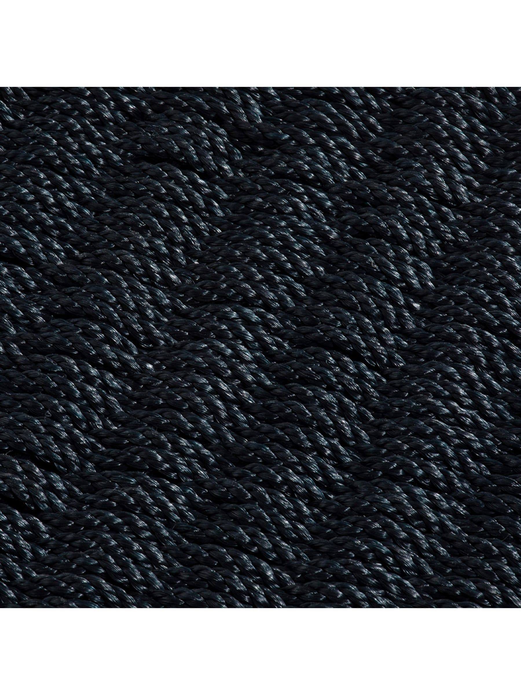 Arthouse grey Didsbury braided polypropylene doormat 45x75cm (British brand)