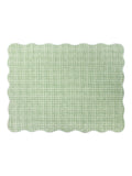 Furn scalloped bedspread with quilted pattern (British brand)
