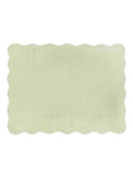 Furn scalloped bedspread with quilted pattern (British brand)