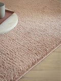 Asiatic Rugs Pink Como shaggy rug (British brand)