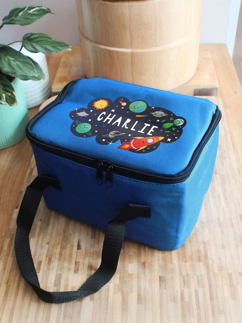PMC personalised space lunch bag, UK version