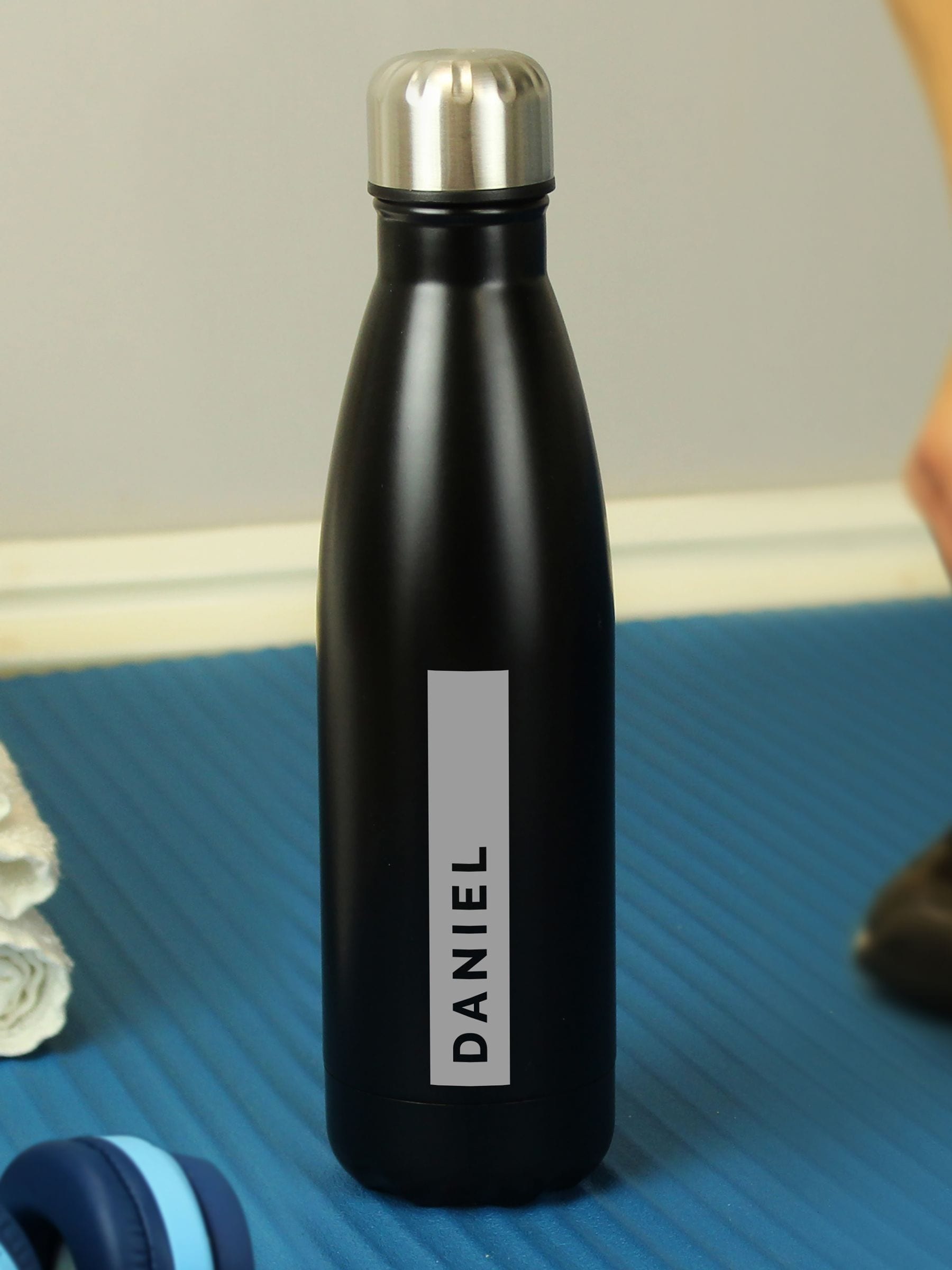 PMC personalised insulated drinks bottle 500ml (British brand)