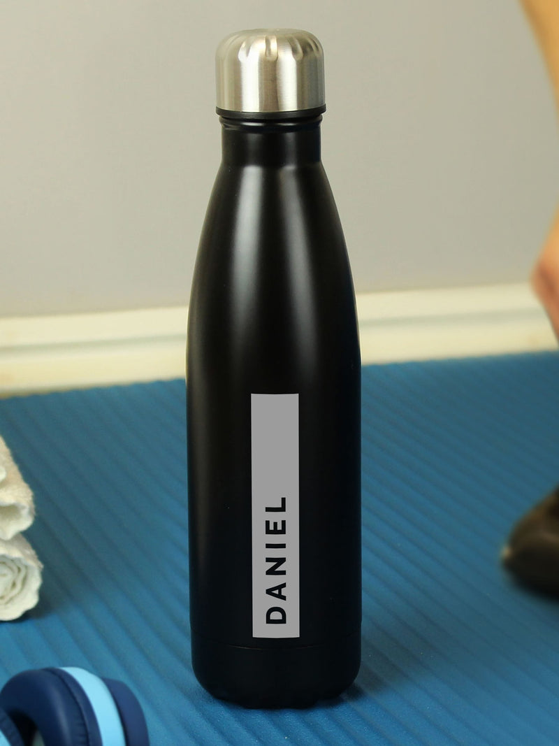 PMC personalised insulated drinks bottle 500ml (British brand)