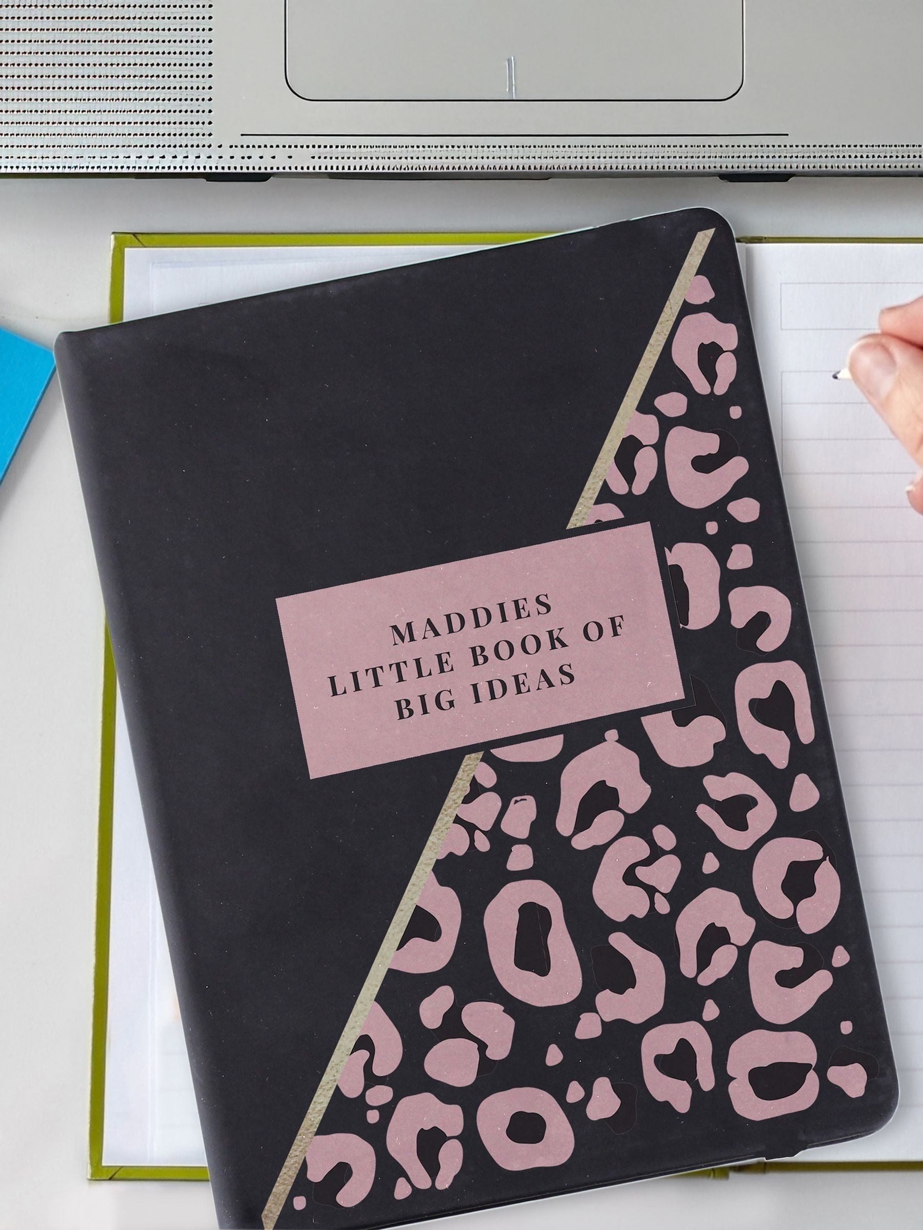 PMC leopard print notebook A5, imported from the UK