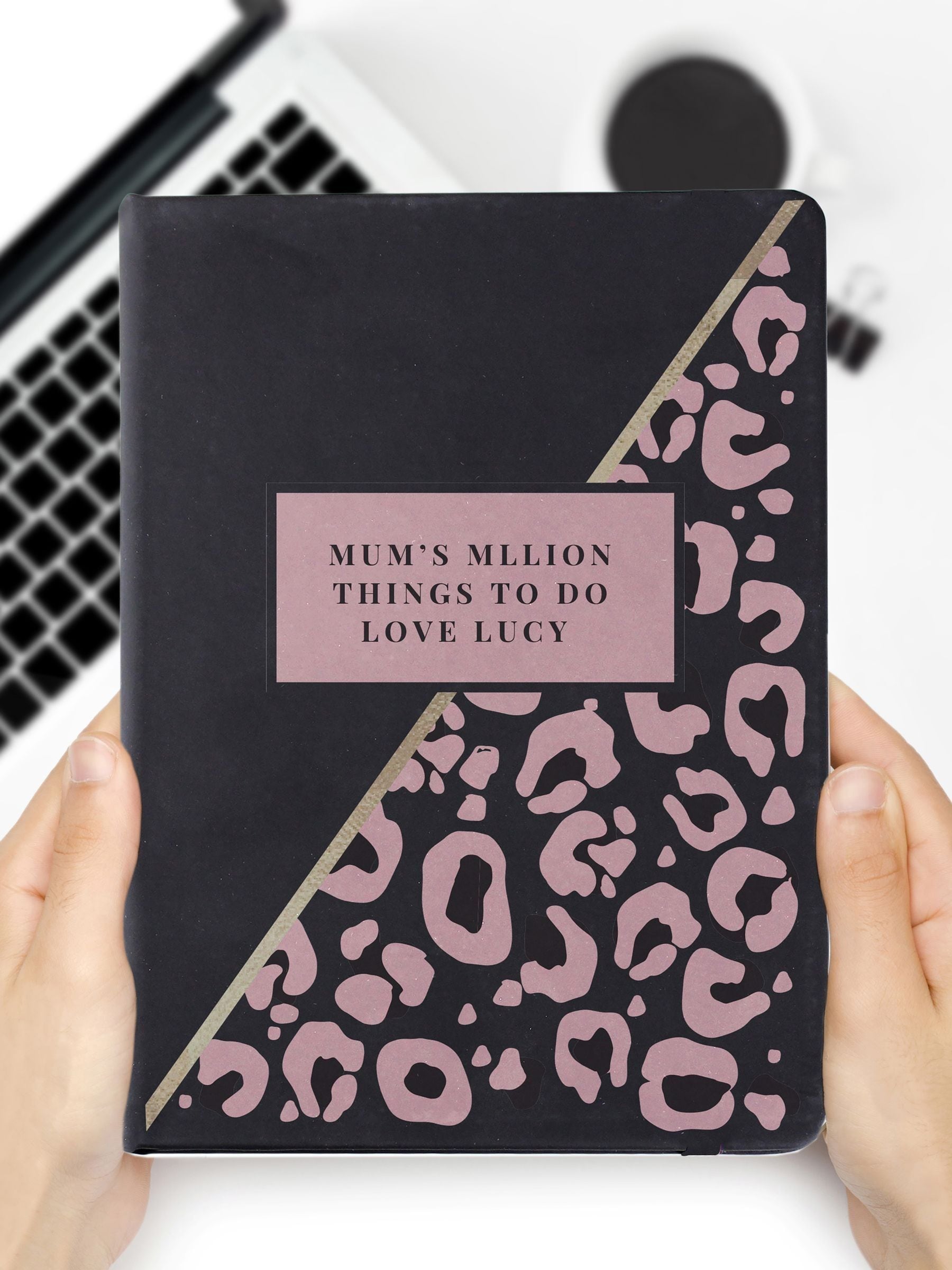 PMC leopard print notebook A5, imported from the UK
