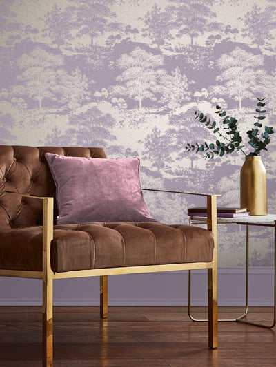 Next Graham & Brown Bluebell Meadow Wallpaper Sample A4- Buy online at McGrocer