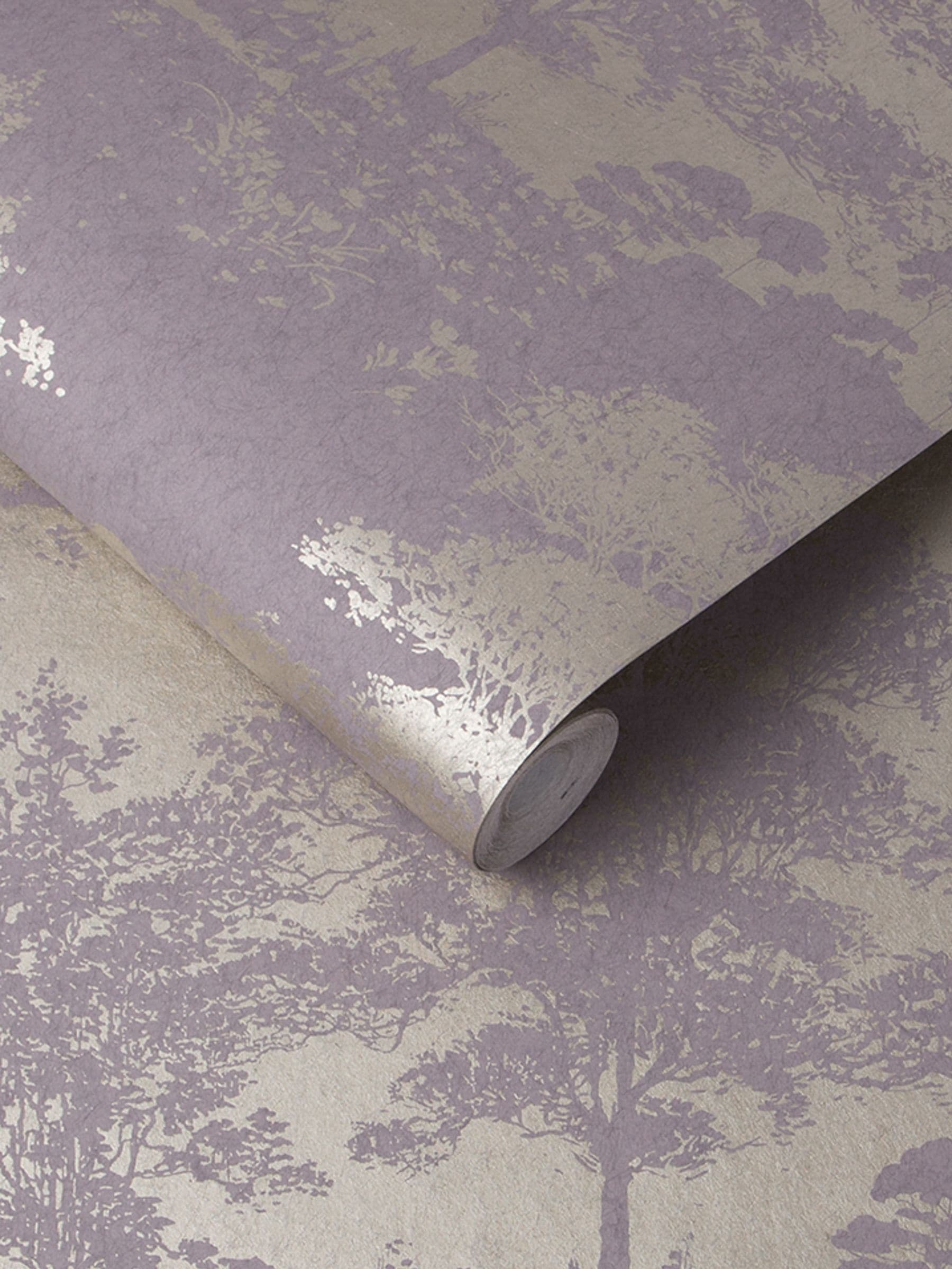 Graham & Brown Bluebell Meadow wallpaper sample - British product